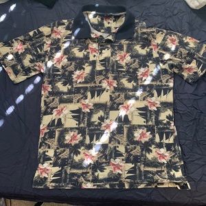 Vintage Hawaiian polo Medium